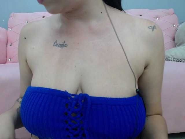 Bilder CaeliBabandi deepthroat and saliva on tits every 150 tokens