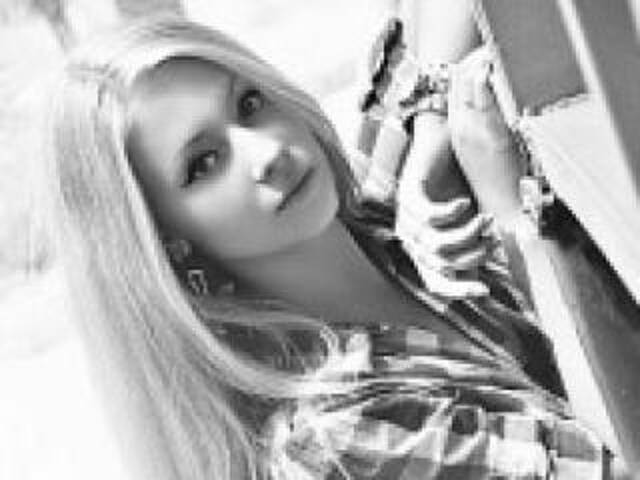 Foto av profilen kristiblond