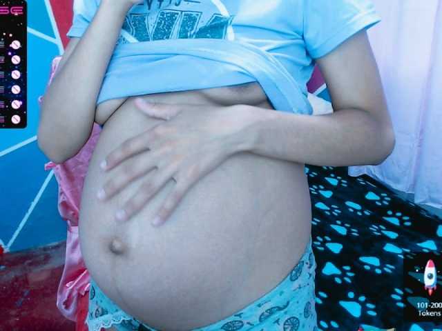 Bilder Milk-Kima hi guys, im new here with my belly❤ #new #latina #bigboobs #pregnant #teen #cum