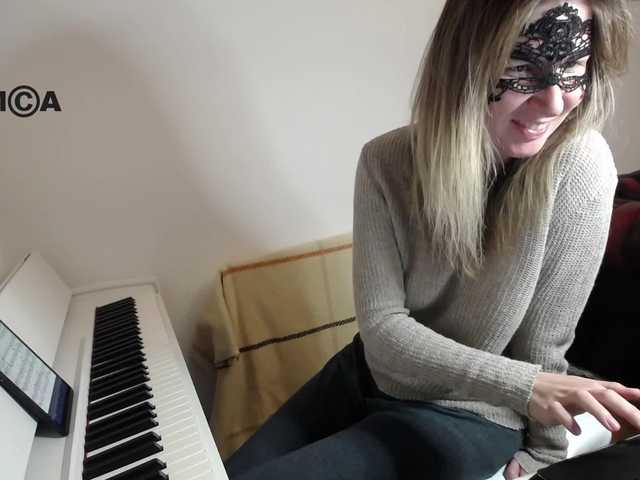 Kringkasting av skjermbilder PianoGirl