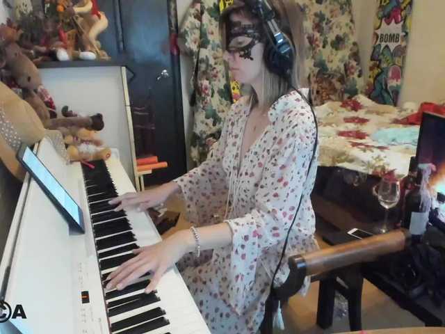 Kringkasting av skjermbilder PianoGirl