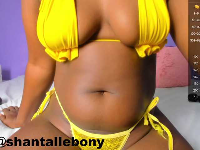 Bilder ShantallEbony Hi guys!! Welcome ♥ lets break the rules, open your mouth and enjoy my big squirt! do not be shy. #bouncing #blowjob #anal #doublepenetation #ebony