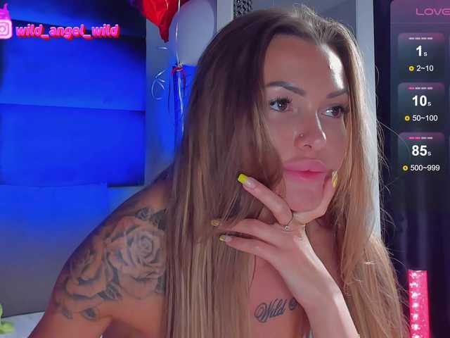 Bilder WILD-ANGEL777 Hello guys, BEFORE PRIVATE 150 TOKENS ❤ Camera only in private Anal, TWO DILDOS, SQUIRT ONLY in FULL private Favorite vibrations: 11, 111, 222 ✨wild_angel_wild INST NEW